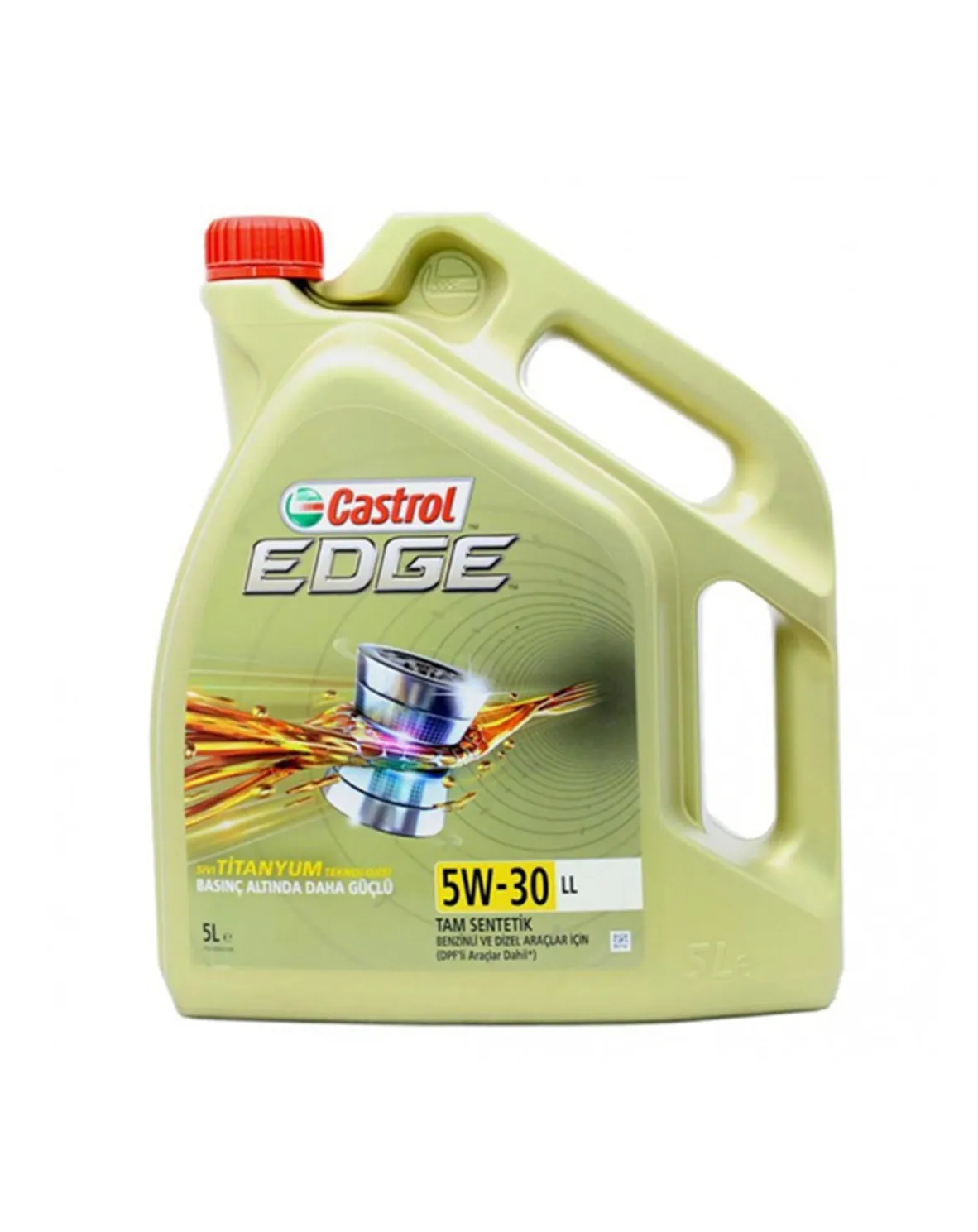 Castrol Edge Titanium 5w-30 Ll 5 Lt Tam Sentetik Motor Yağı