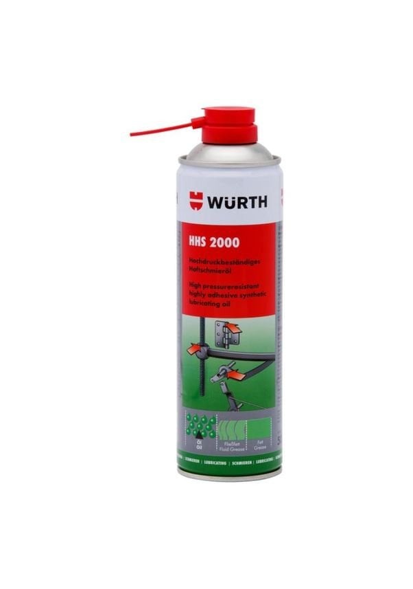 Würth HHS 2000 Sıvı Gres Tutunma Özellikli Yağlayıcı 500 ml