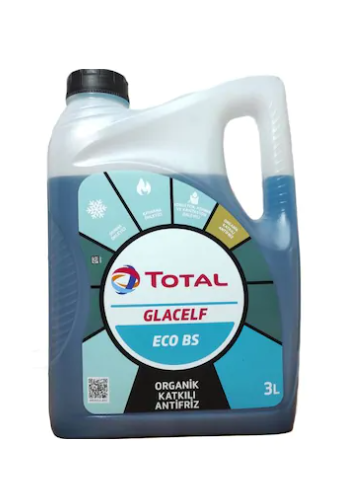 Total Glacelf Eco Bs Organik Katkılı Antifriz 3 Lt