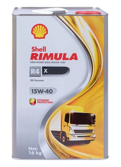 Shell Rimula R4 X 15W-40 - 18 Litre Motor Yağı