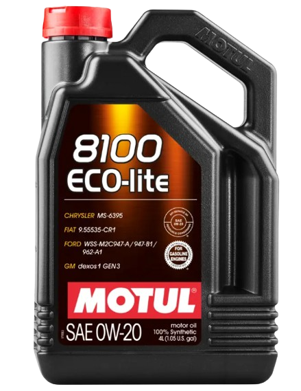 MOTUL 8100 ECO-LITE 0W-20 4L