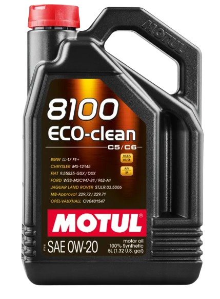 MOTUL 8100 ECO-CLEAN 0W-20 5L