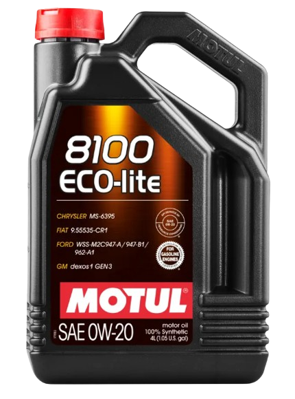 MOTUL 8100 ECO-LITE 0W-20 4L