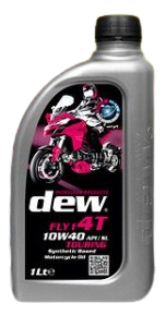 Dew Fly1 4T 10w40 Touring Sentetik Motorsiklet Yağı 1LT