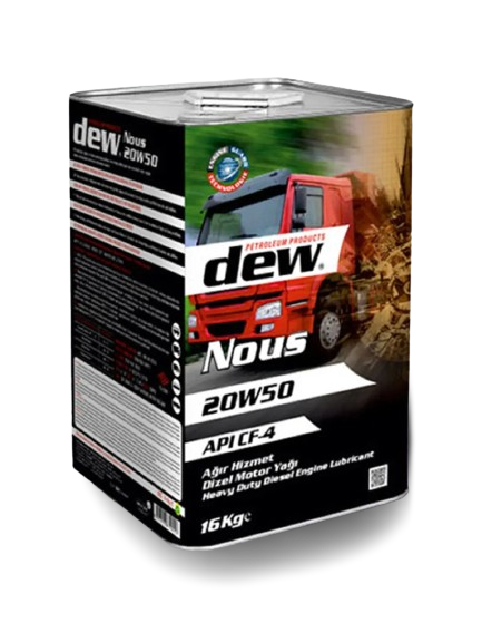 Dew Nous 20w50 Ağır Hizmet Motor Yağı  16kg tnk
