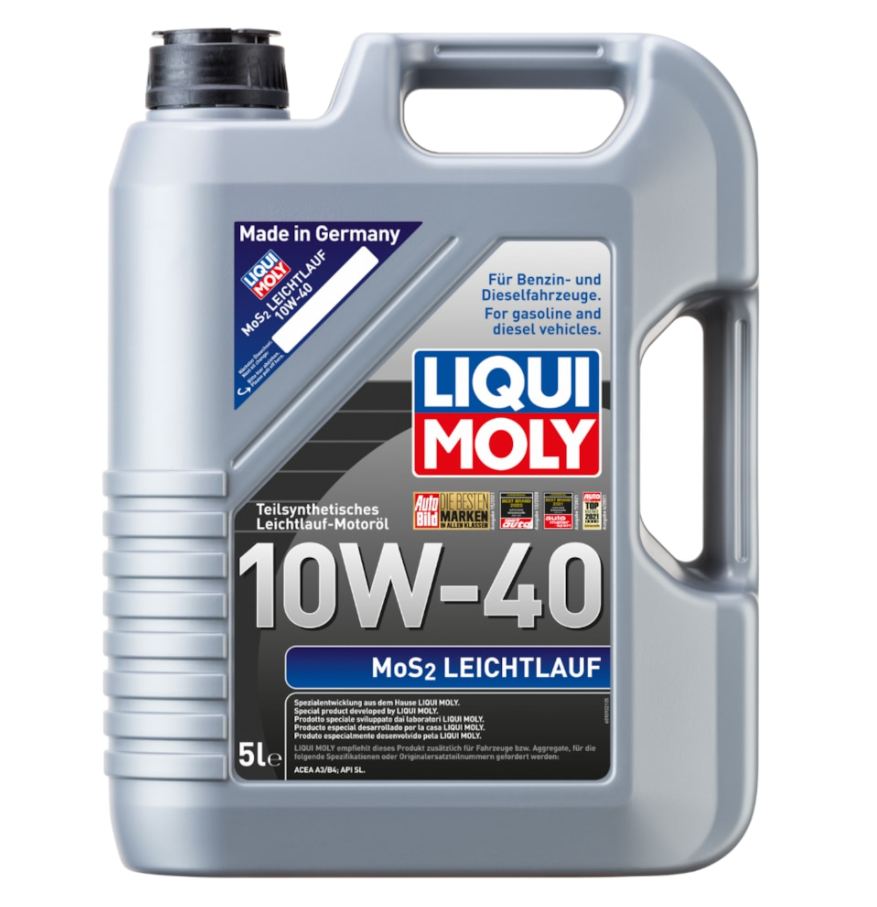 Liqui Moly Mos2 Leichtlauf 10W-40 Motor Yağı 5 Lt.