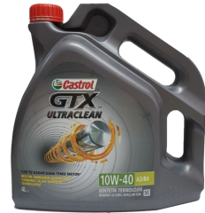 Castrol GTX Ultraclean 10W-40 - 4 L Motor Yağı
