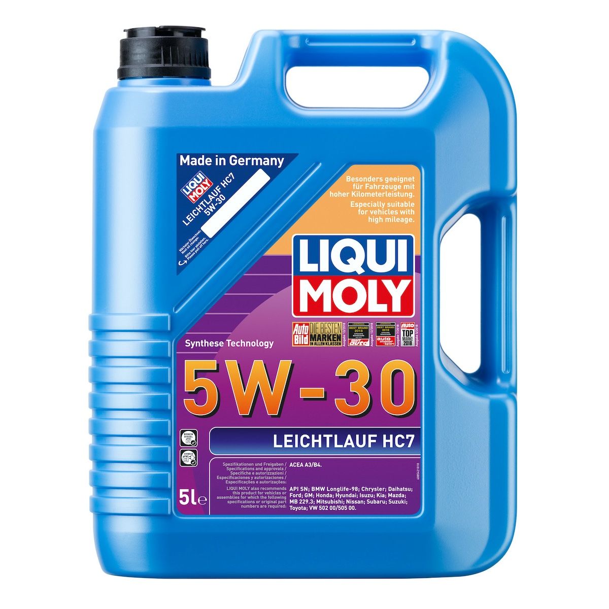 Liqui Moly Leichtlauf HC7 5W-30 Motor Yağı 5 Litre