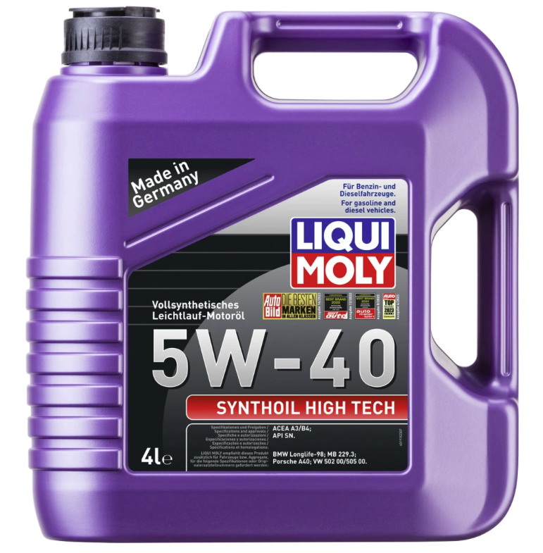 LİQUİ MOLY Liqui Moly Synthoil High Tech 5W40 4 Lt Motor Yağı