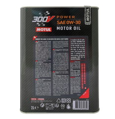 MOTUL Motul 300V Power 0W30 2 Lt Tam Sentetik Motor Yağı