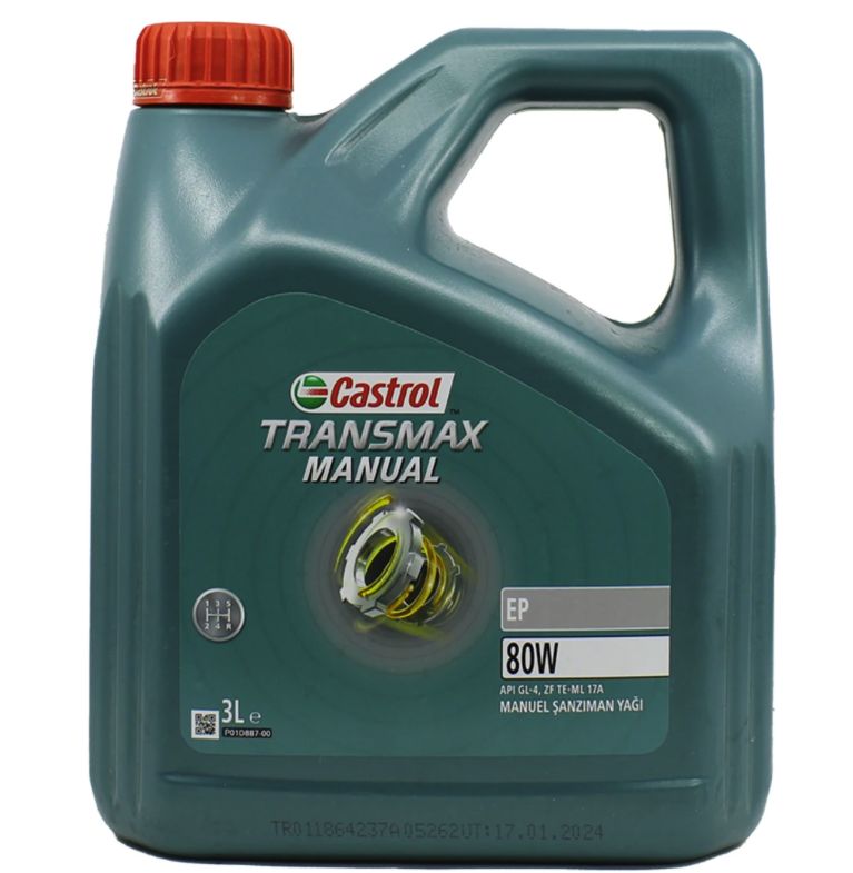 CASTROL Castrol Transmax Manual EP 80W 3 Lt Şanzıman Yağı