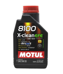 MOTUL Motul 8100 X-Clean EFE 5W30 1 Lt Tam Sentetik Motor Yağı