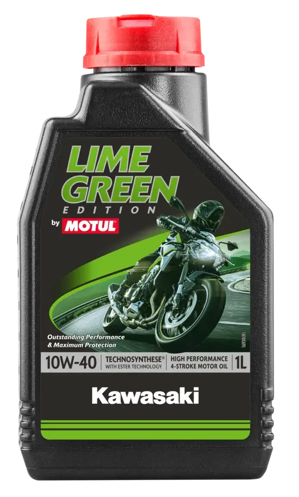 KAWASAKI LIME GREEN BY MOTUL 10W-40 4T_1L
