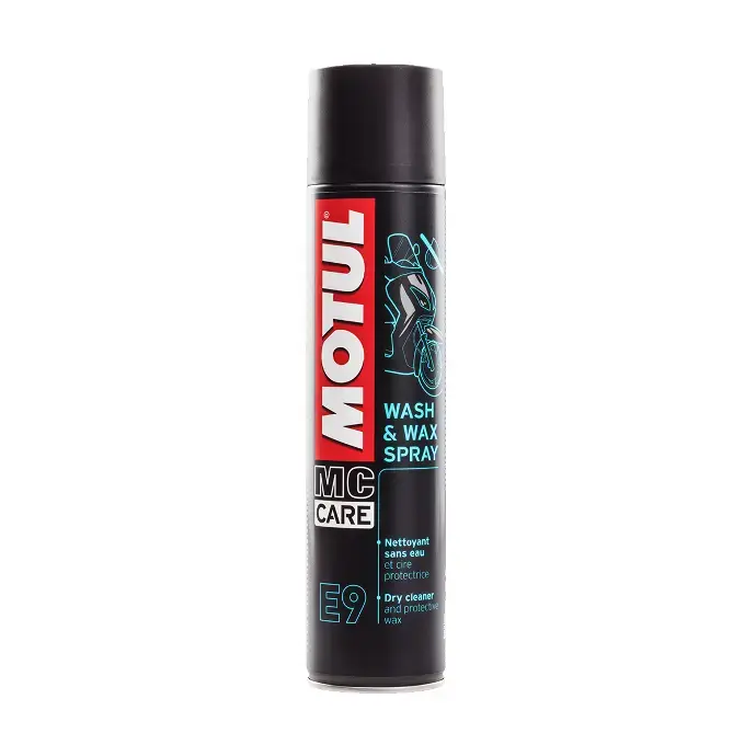 MOTUL MC CARE E9 WASH & WAX SPRAY_0,4L