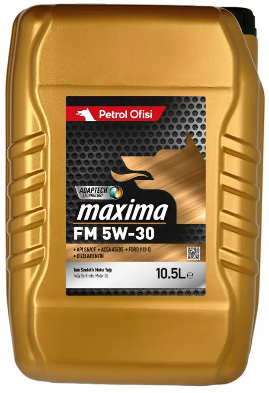Petrol Ofisi Maxima Fm Adaptech Teknology 5w-30