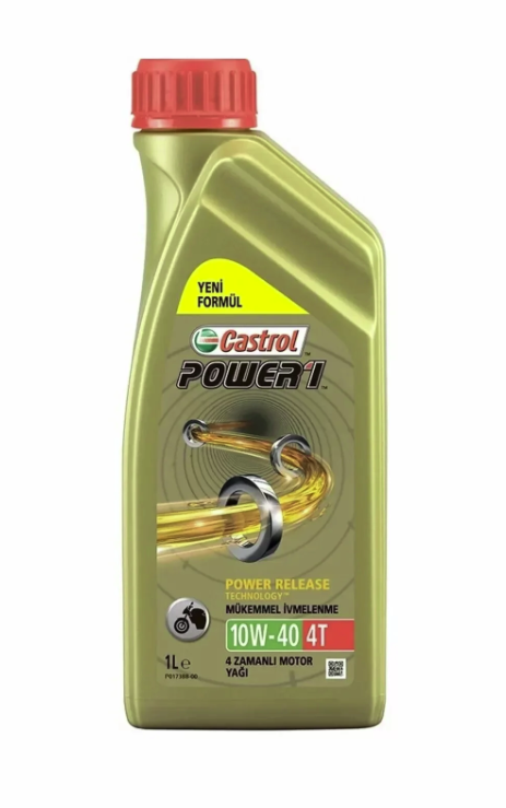 Castrol Power 1 4t 10w - 40 4 Zamanlı Motosiklet Yağı 1 L