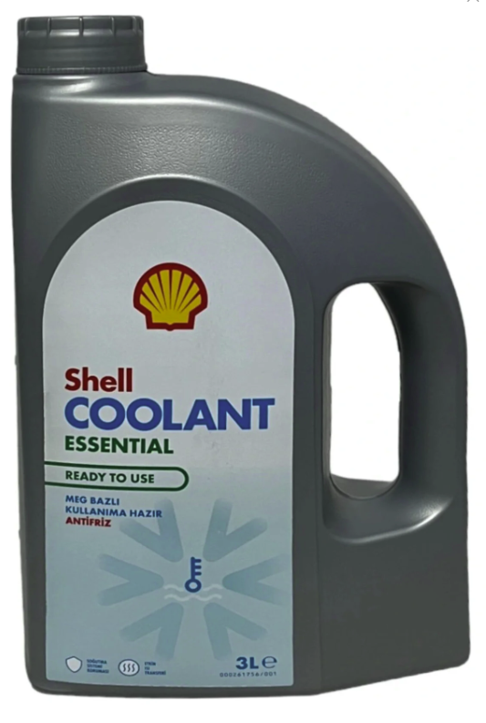Shell Coolant Essential Ready To Use 3 Litre Mavi Antifriz