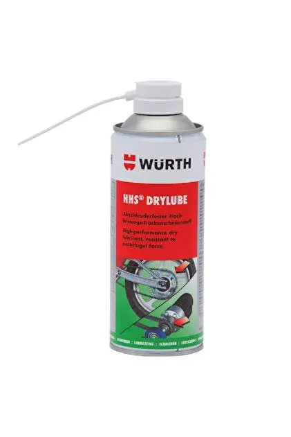 Würth Hhs Drylube Kuru Zincir Yağlayıcı 400 Ml. Made In Germany