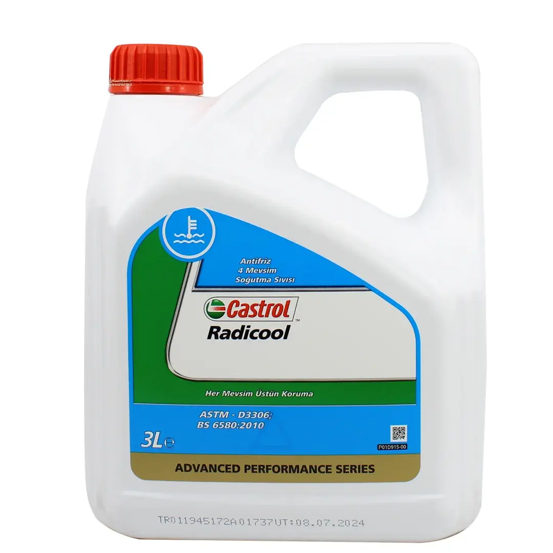 Castrol 302 Antıfrız Mavi 3lt Castrol Radıcool