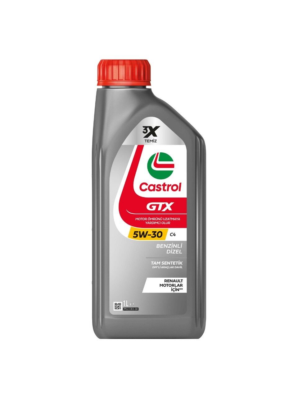 Castrol Gtx 5W-30 C4 1 Litre Motor Yağı (Üretim Yılı 2025)