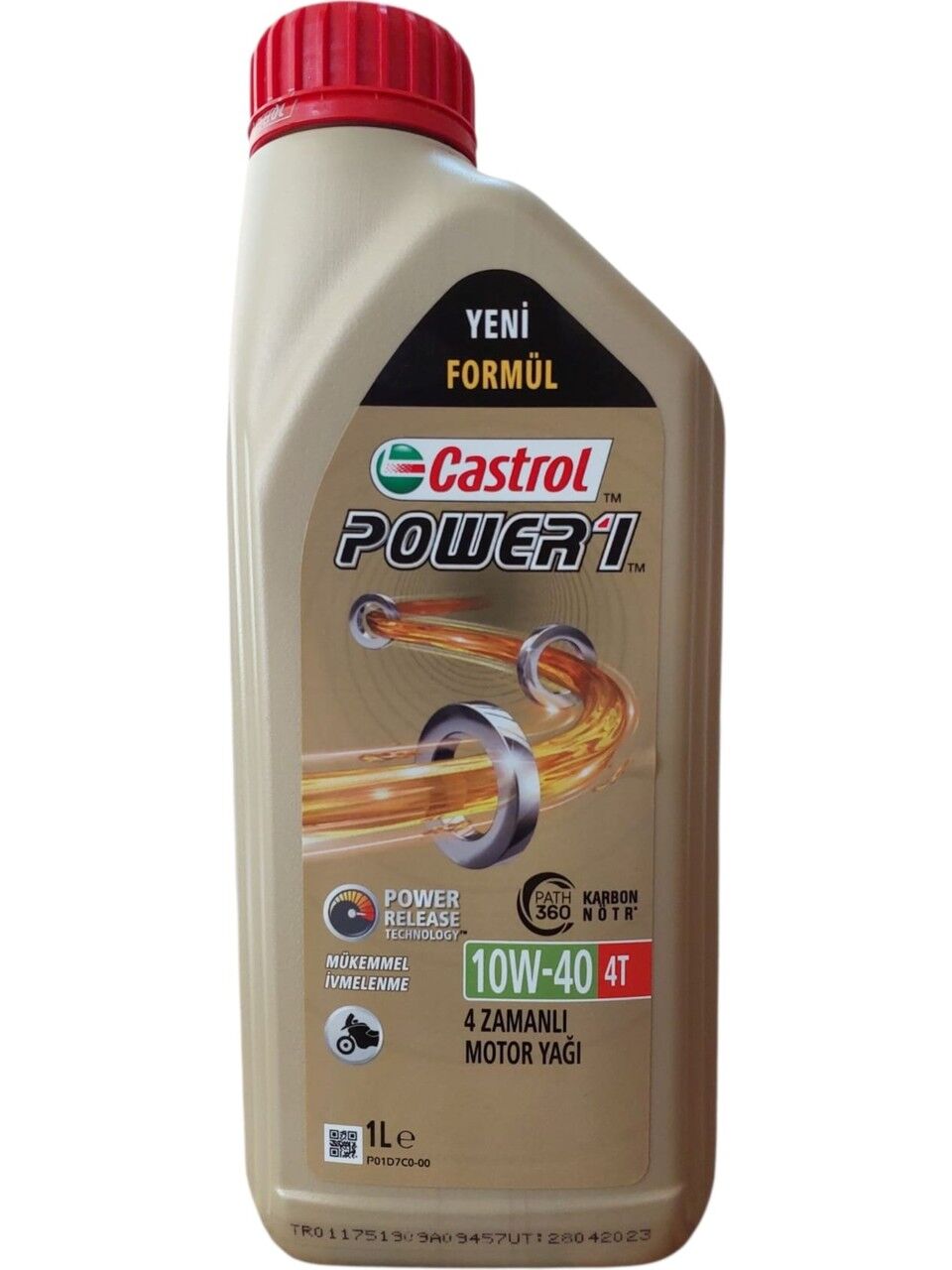 Castrol POWER 1 10W-40 4T Motor Yağı 1 Lt Yeni Formül Güçlü Performans
